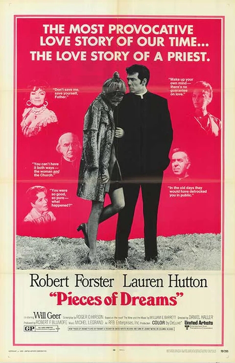 Affiche film Pieces of Dreams de Daniel Haller (1970) avec Robert Forster et Lauren Hutton